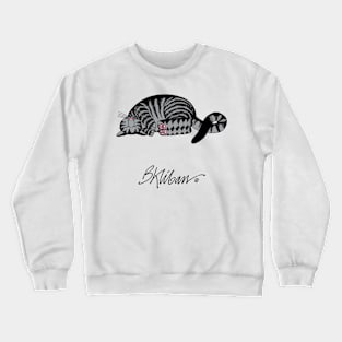 B Kliban Cat - sleeping cat Crewneck Sweatshirt